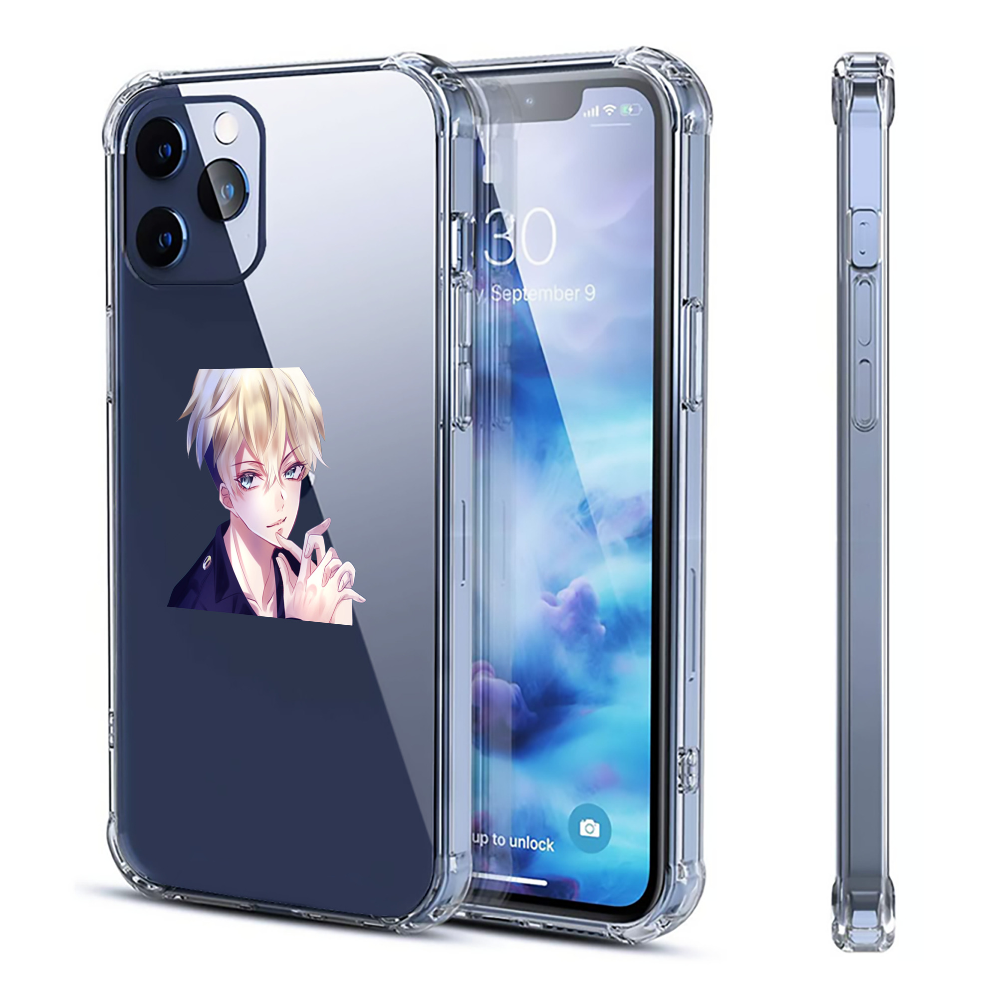 （画像用） 東京リベンジャーズ Tokyo Revengers 【iPhone 12シリーズ対応】透明スマホケース（クリアソフトケース）